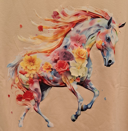 Floral Unicorn Tee