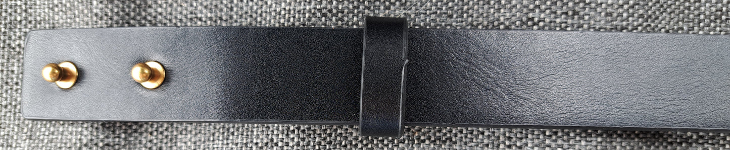 Slim Black Snaffle