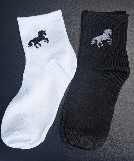 Horse Motif Socks