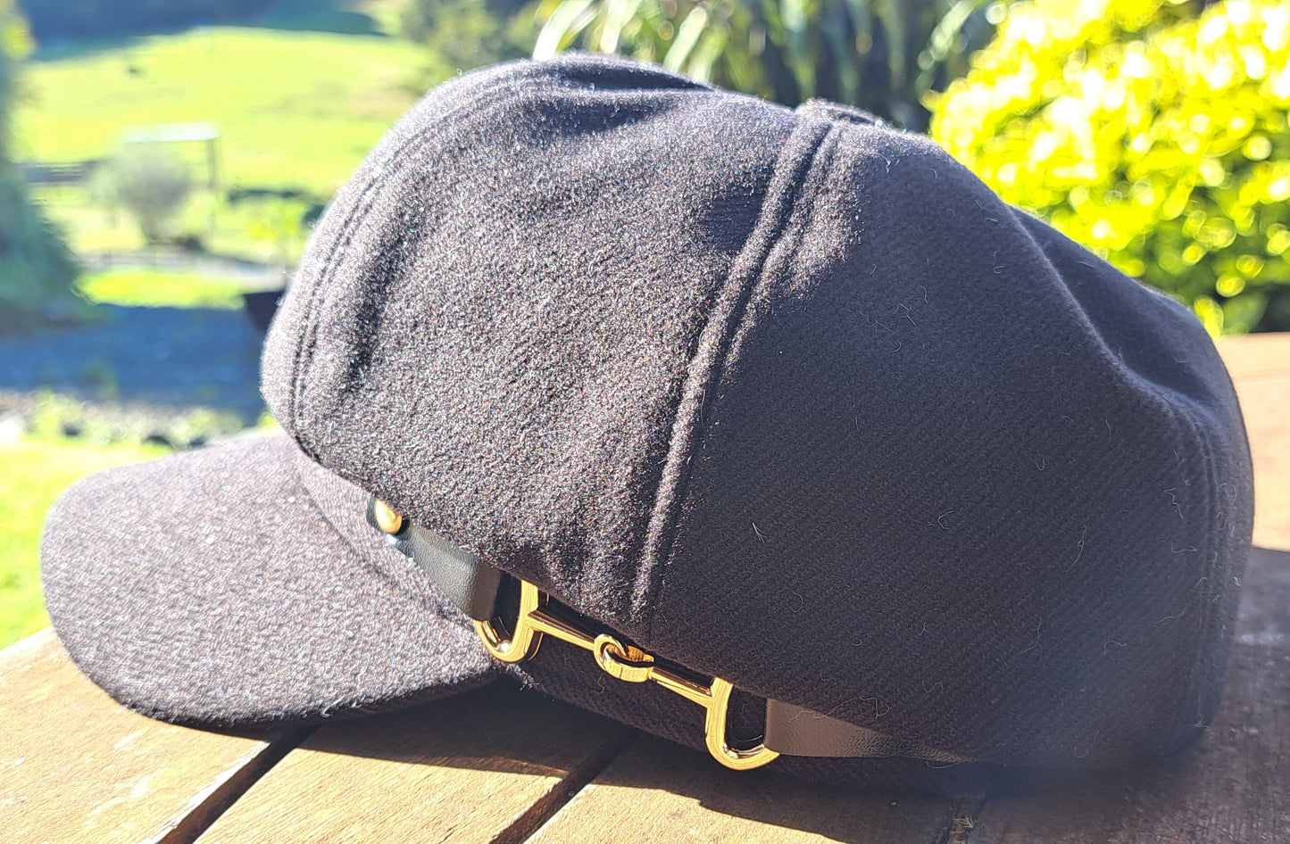 Snaffle Bit Baker Boy Cap