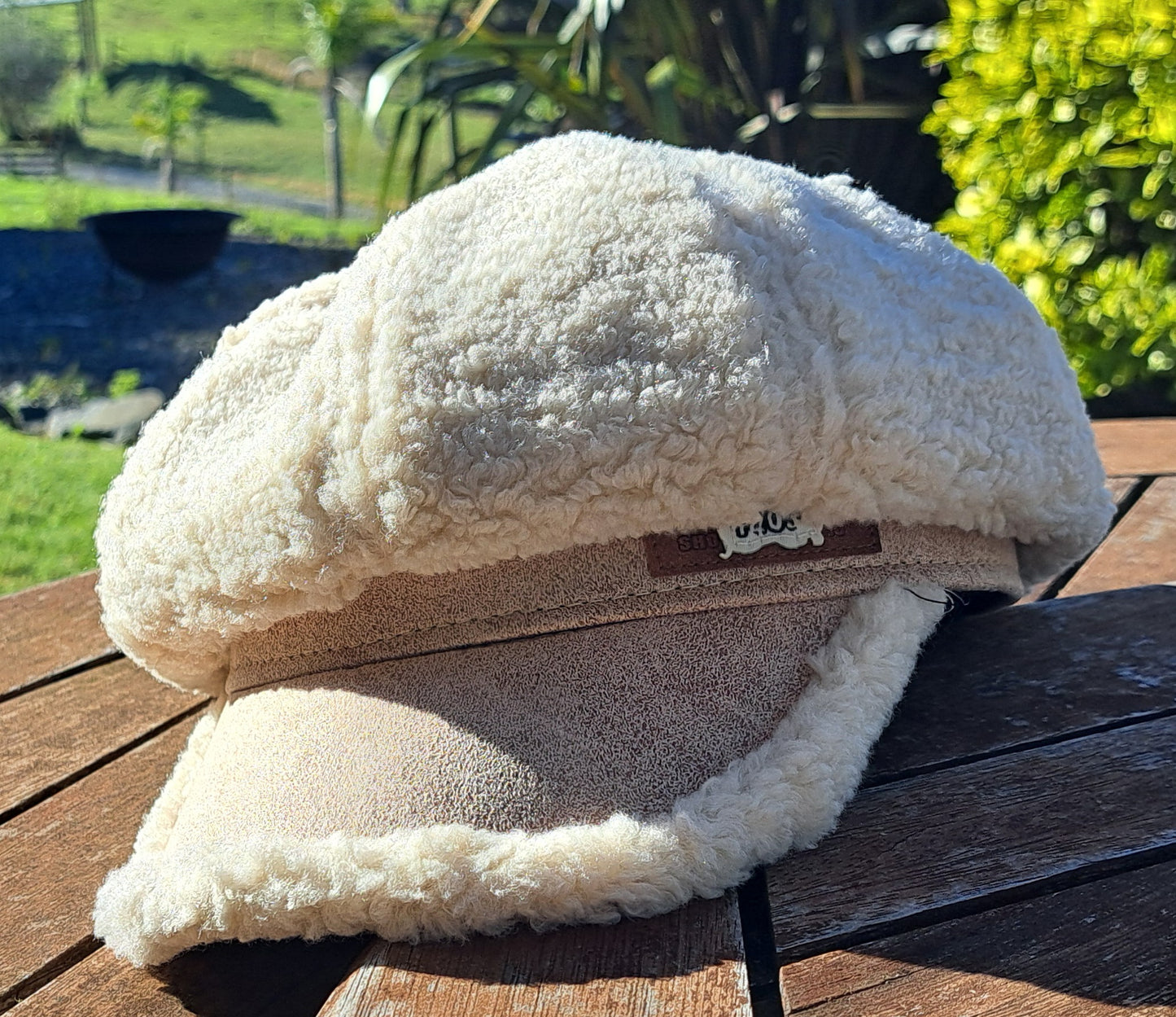Duck Bill Cap with Lamb Wool Lining