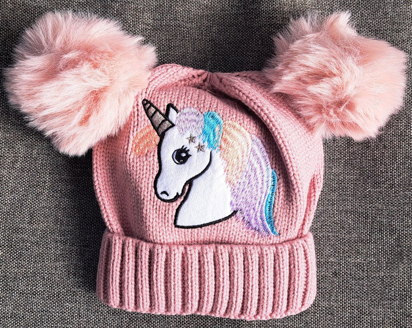 Unicorn Double Pompom