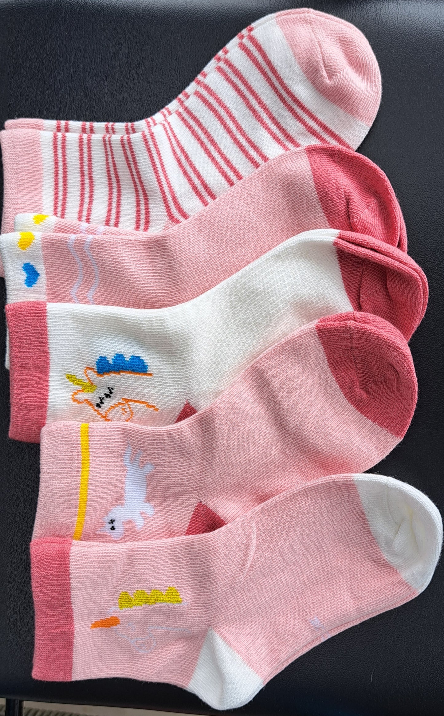 Kids/Toddlers Unicorn Socks - Pack of 5
