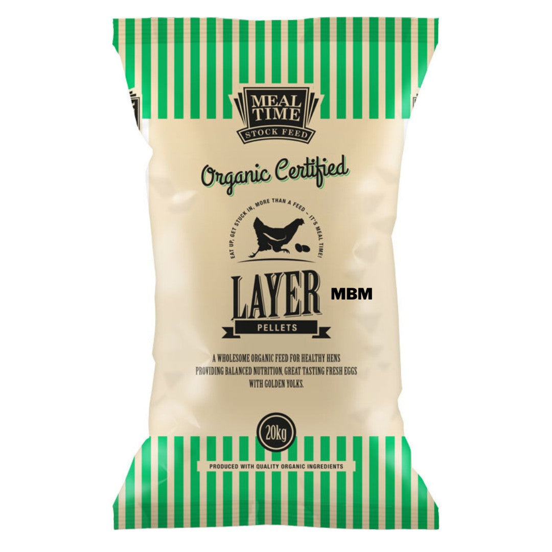 Organic Certified Layer MBM Pellet 20kg