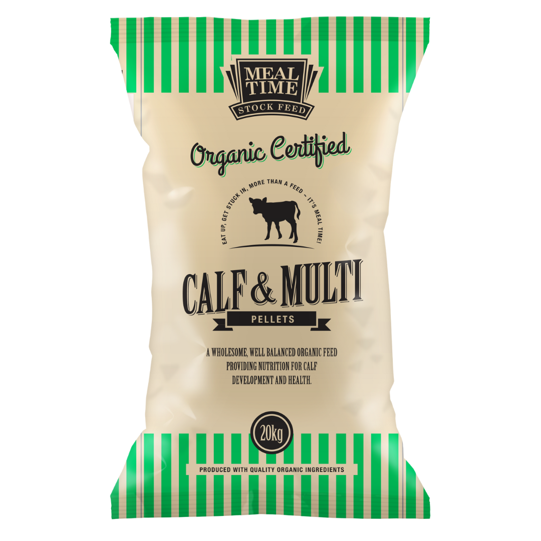 Organic Certified Calf & Multi Pellet 20kg