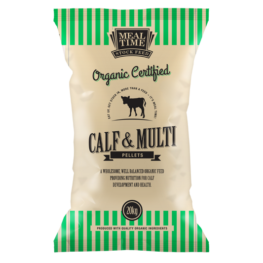 Organic Certified Calf & Multi Pellet 20kg