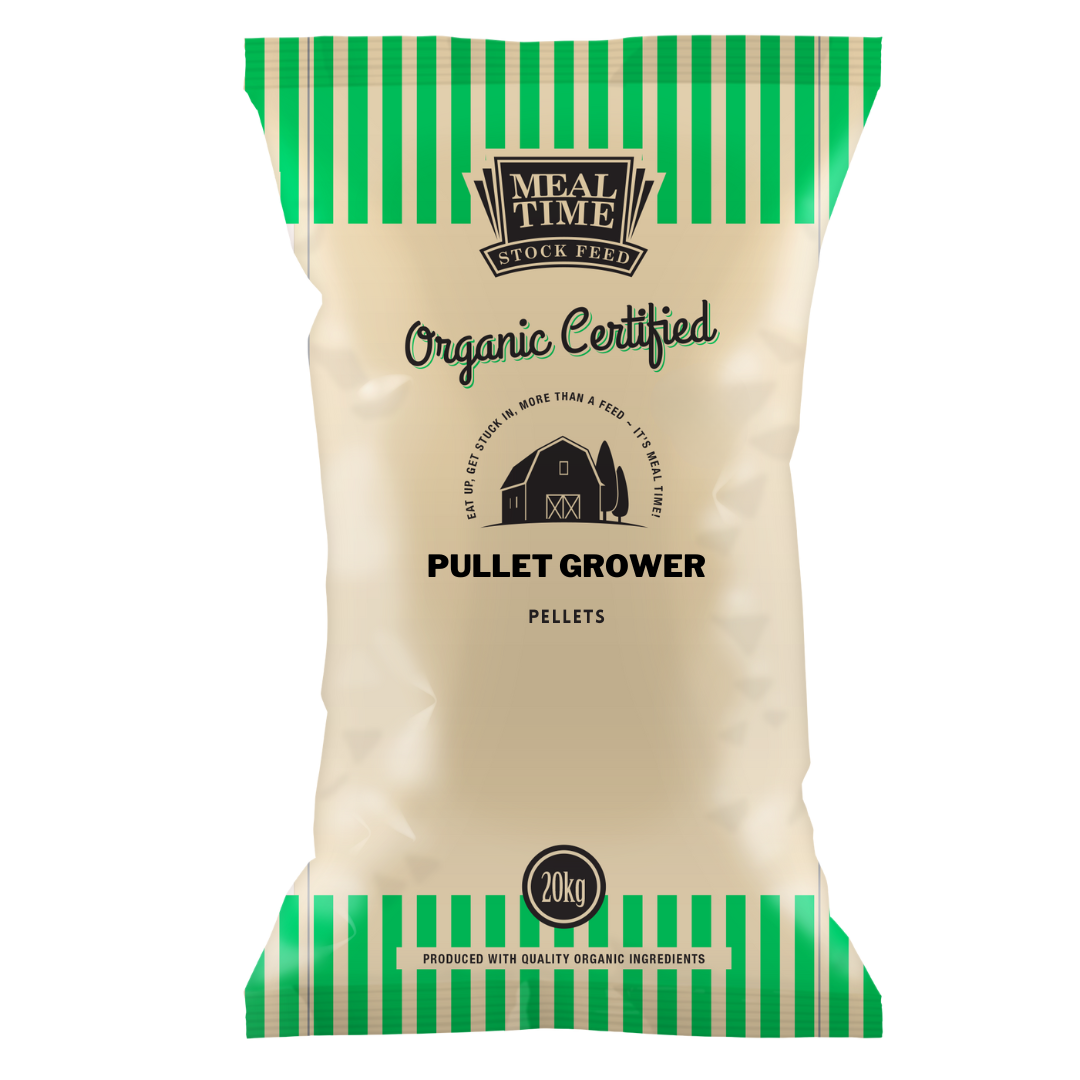 Organic Certified Pullet Grower Pellet 20kg