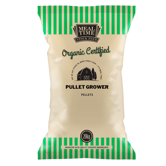 Organic Certified Pullet Grower Pellet 20kg