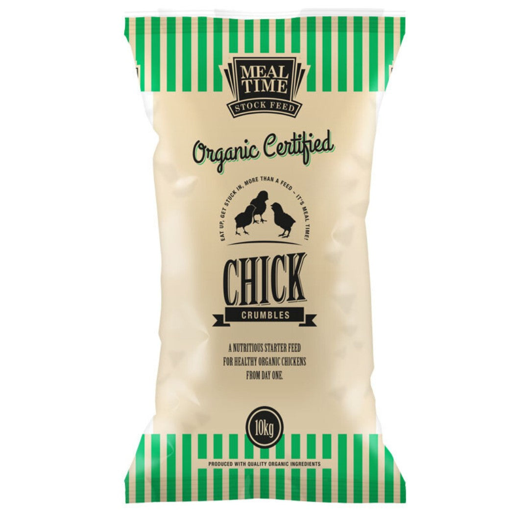 Organic Certified Chick Crumble 10kg