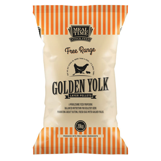 Free Range Golden Yolk Pellet 20kg