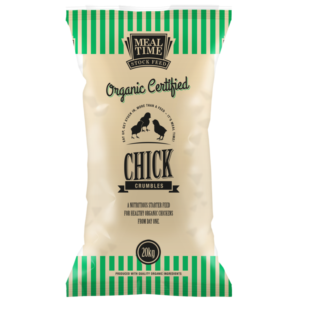 Organic Certified Chick Crumble 20kg