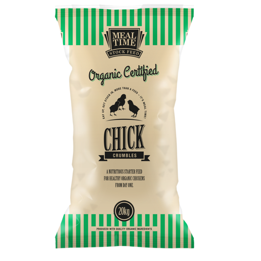 Organic Certified Chick Crumble 20kg