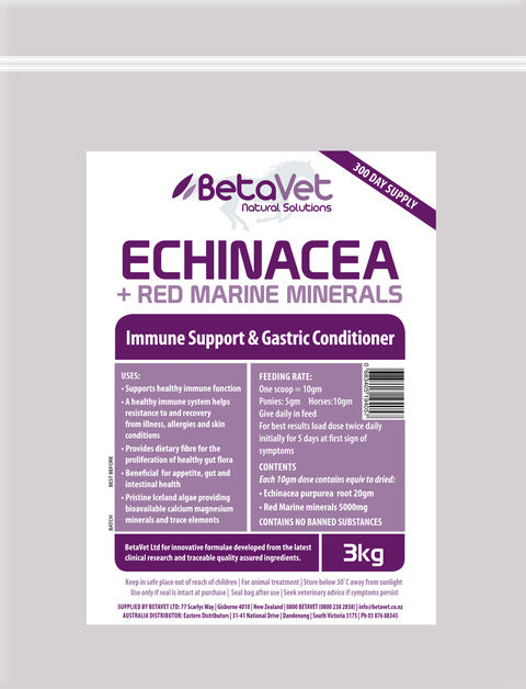 Echinacea + Red Marine Minerals Immune Support & Gastric Conditioner