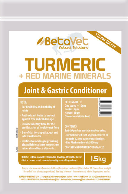 Turmeric + Red Marine Minerals Joint & Gastric Conditioner